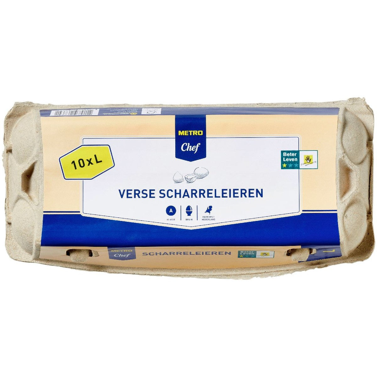 Free-range eggs Brown L 10 pieces