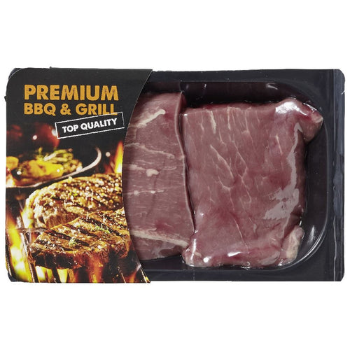 Beef Flat iron steak 2 x 160 grams fresh