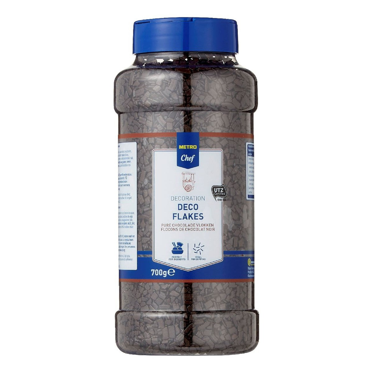 Dark chocolate flakes 700 g