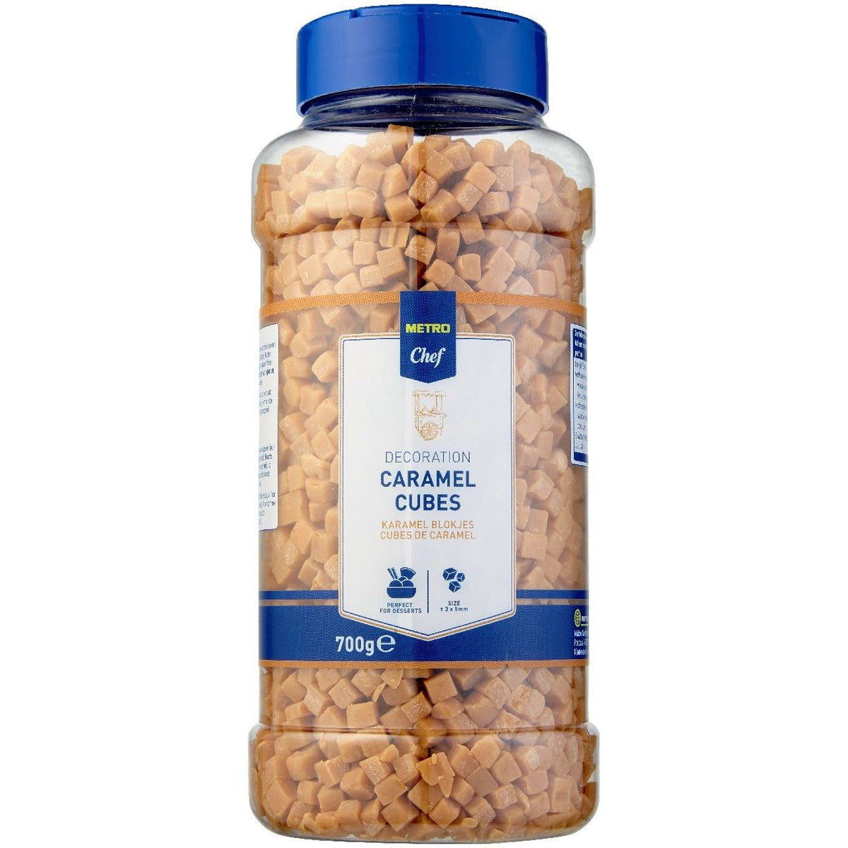 Caramel cubes 700 g