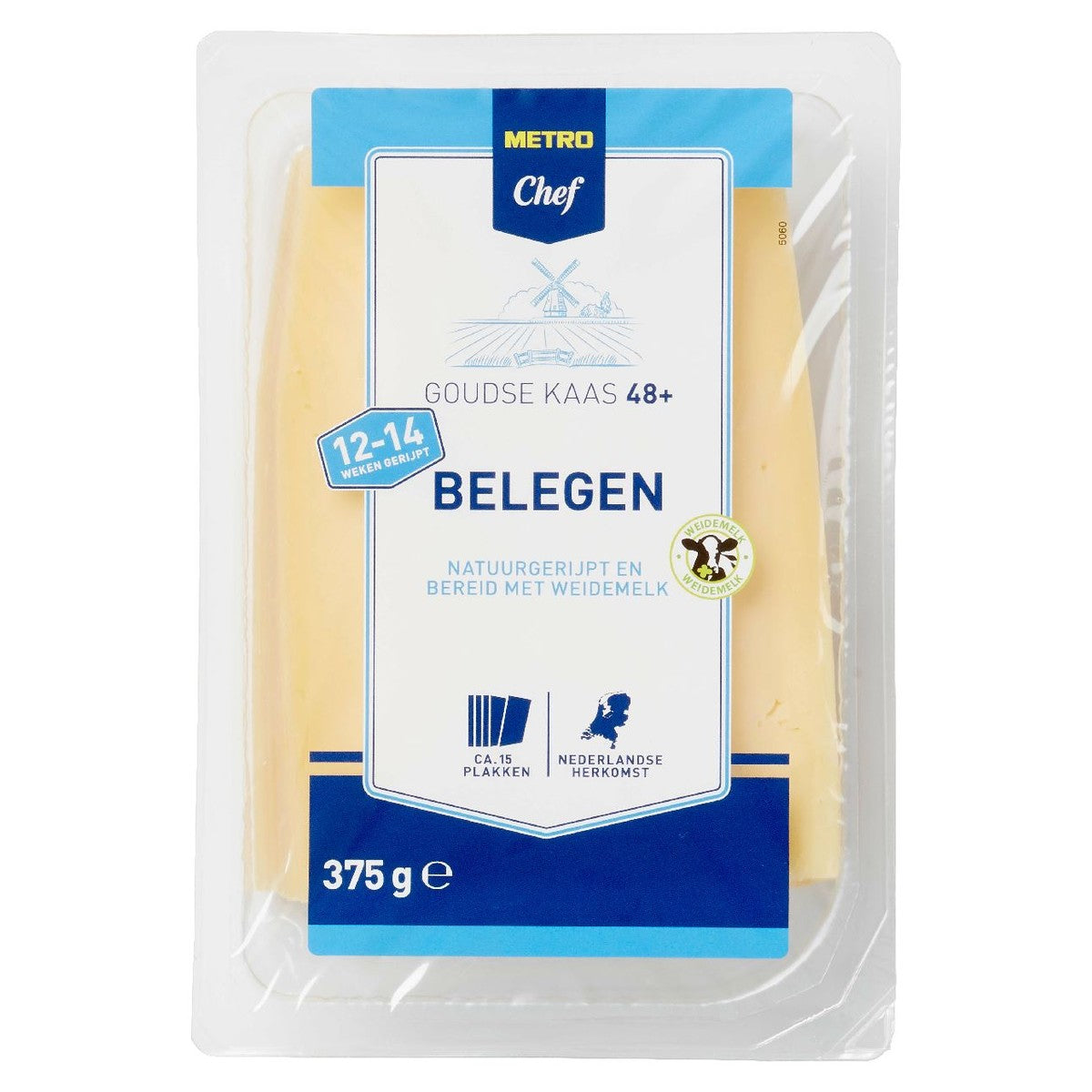 Gouda cheese matured 48+ slices 375 g