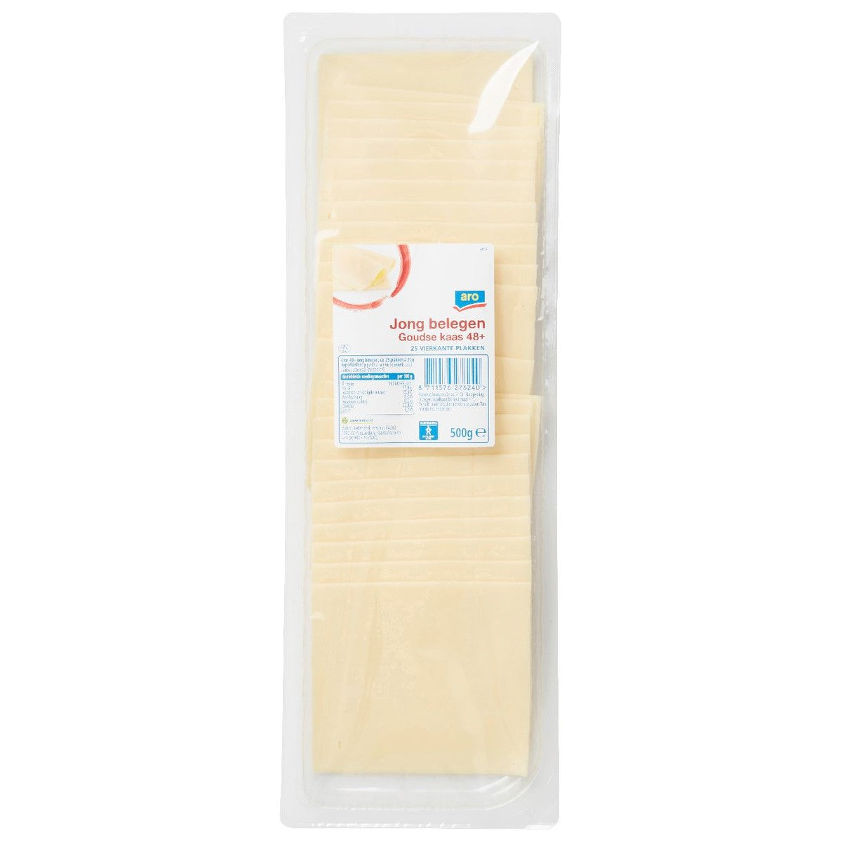 aro 48+ Gouda cheese young matured 25 slices 500 g