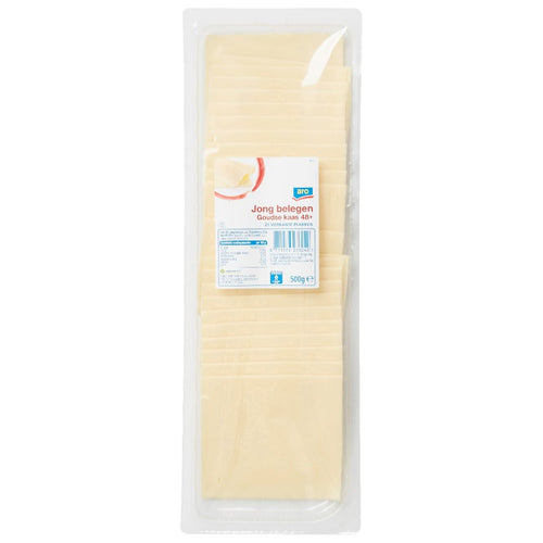 aro 48+ Gouda cheese young matured 25 slices 500 g