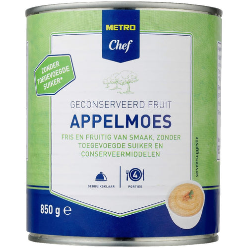 Apple sauce without sugar 850 g