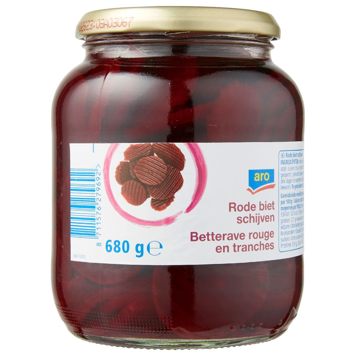 aro Beetroot slices 680 g