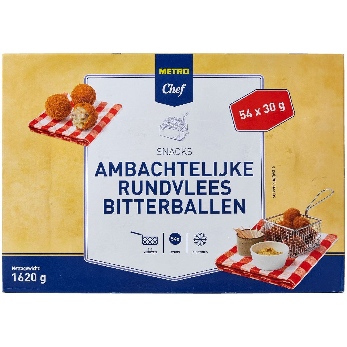 Traditional Beef Bitterballs 54 x 30 g