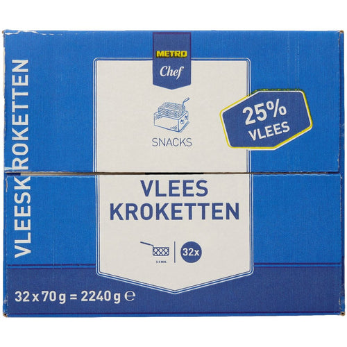 25% Meat Croquette 32 x 70 g