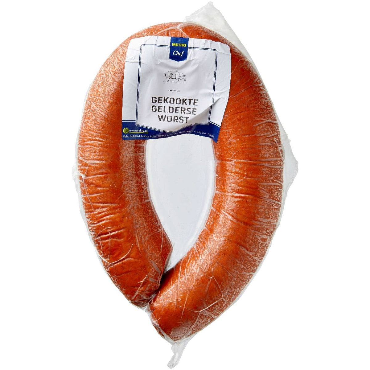 Cooked Gelderland sausage piece approximately 1.5 kg