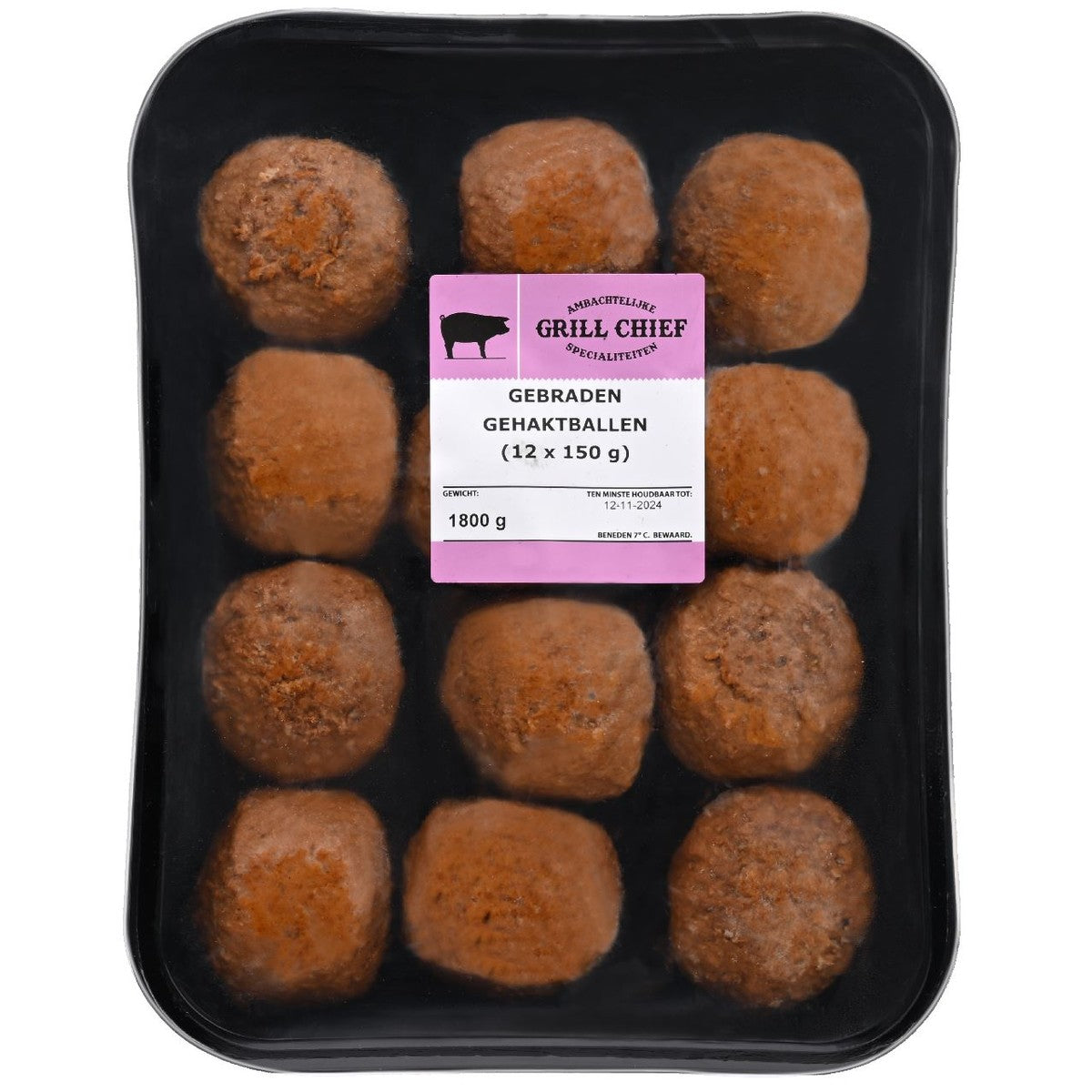Grill Chief Roast Meatballs round 12 x 150 g