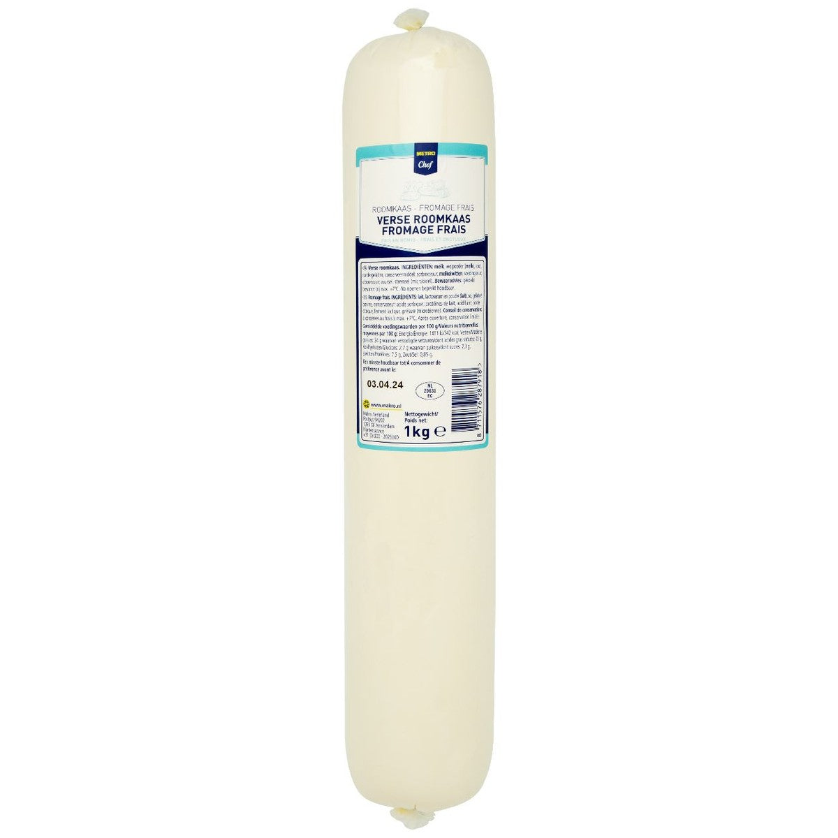 Cream cheese Natural stf 1 kg