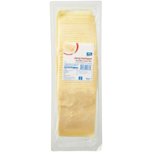aro Gouda Cheese Young Mature Slices 48+ 1 kg