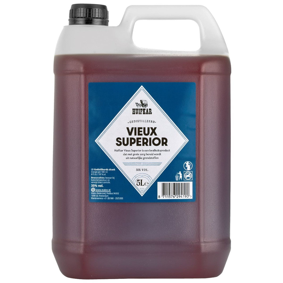 Covered wagon Vieux can 5 l 35%