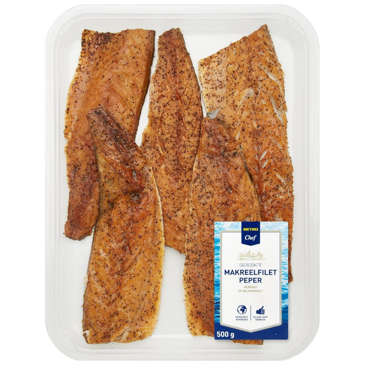 Mackerel fillet pepper 500 grams