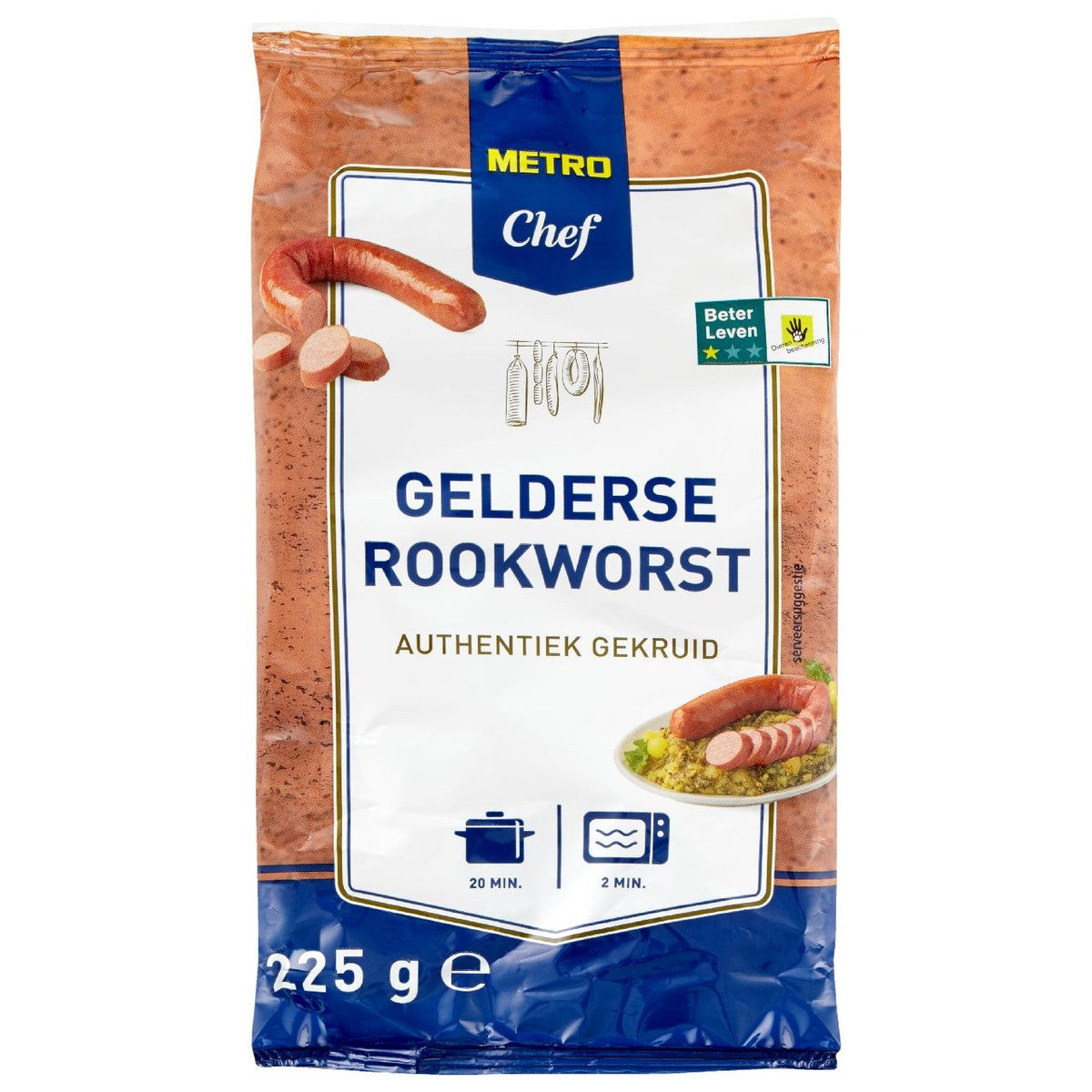 Gelderland Smoked Sausage 225 gr