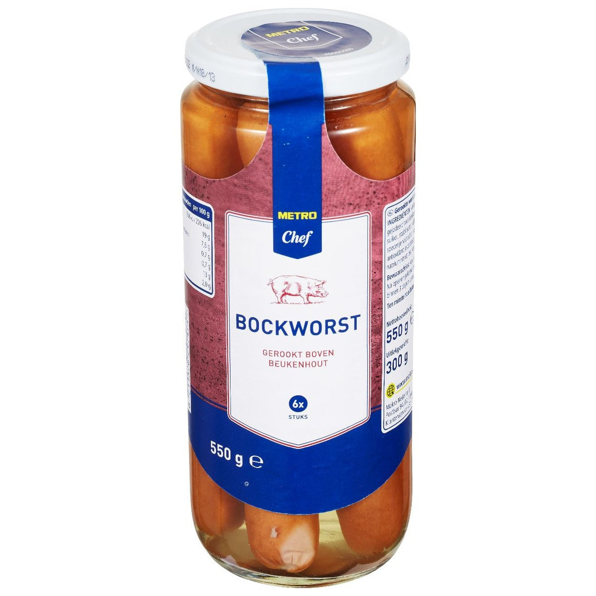 Bock sausage 6 pcs 300 g