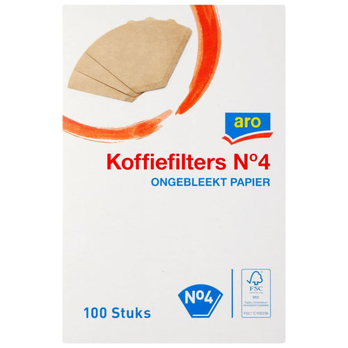 aro Coffee Filters Br No4 100 pieces 158 g