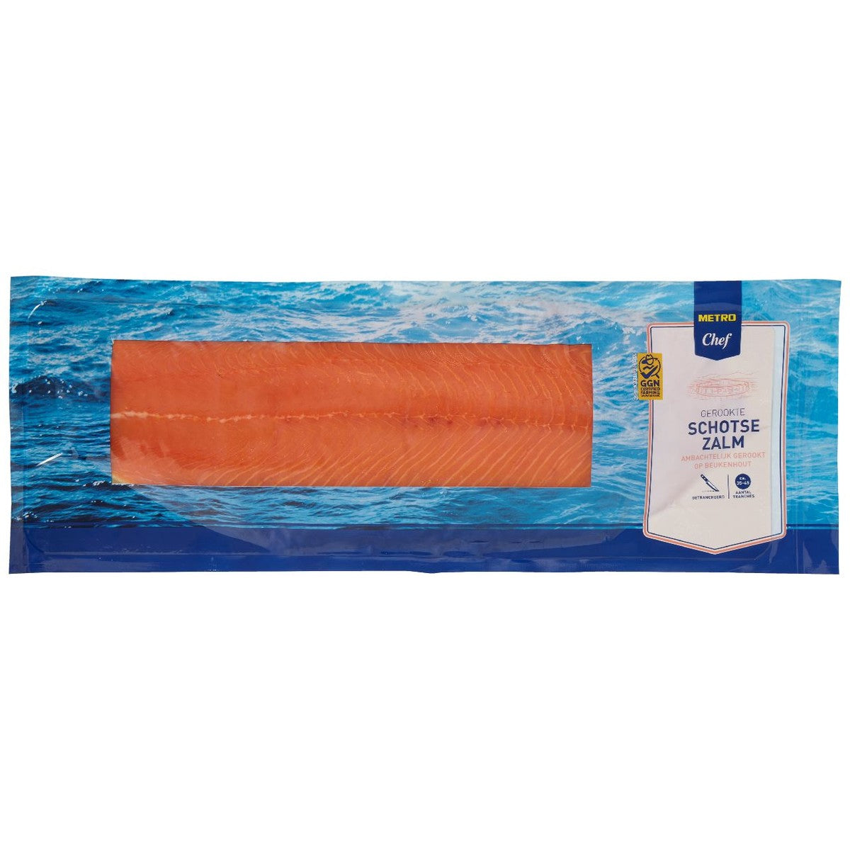 Smoked Scottish Salmon Short Cut approx. 1 kg