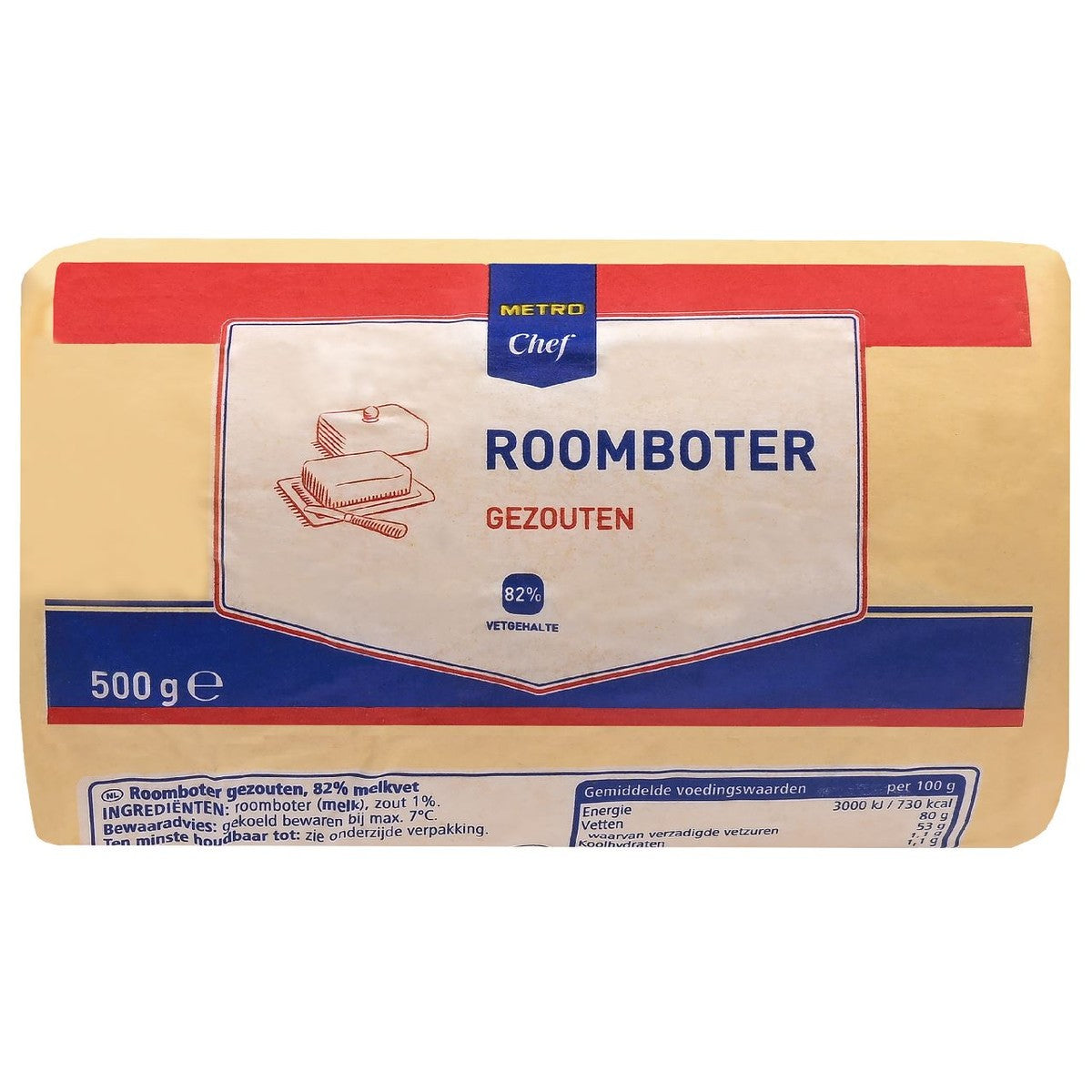 Butter salted roll 500 g