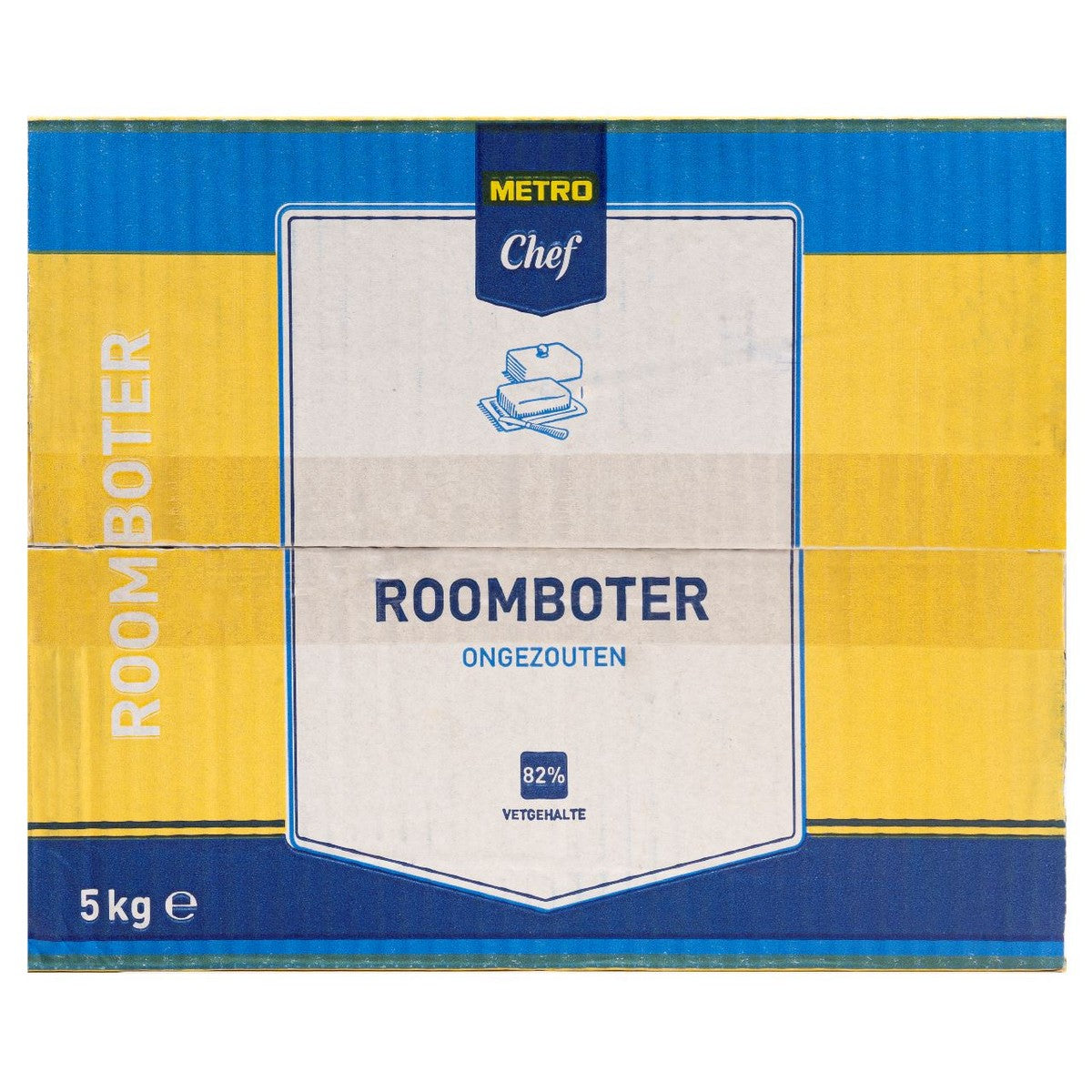Butter lump unsalted 5 kg