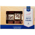 Mini petit fours chocolate caramel 15 pieces 405 g