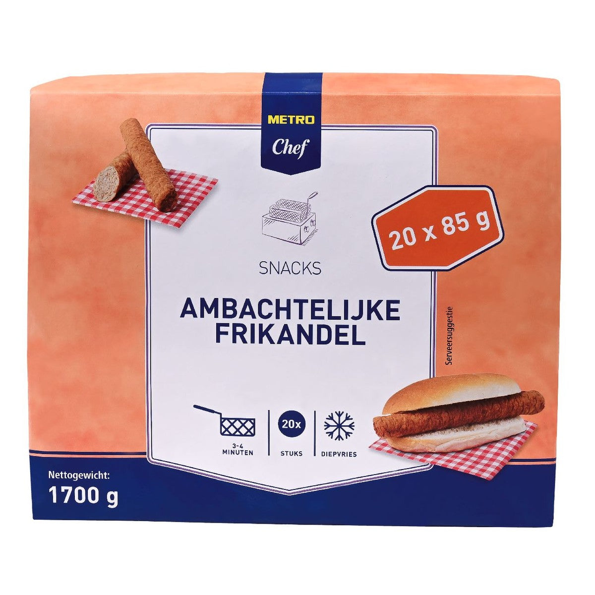 Traditional Frikandel 20 x 85 g