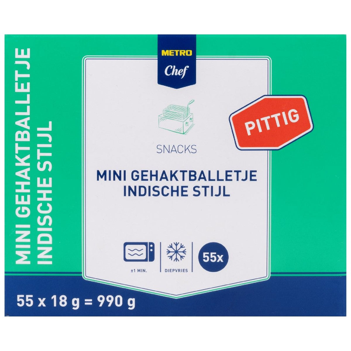 Mini Meatball Spicy 55 x 18 g