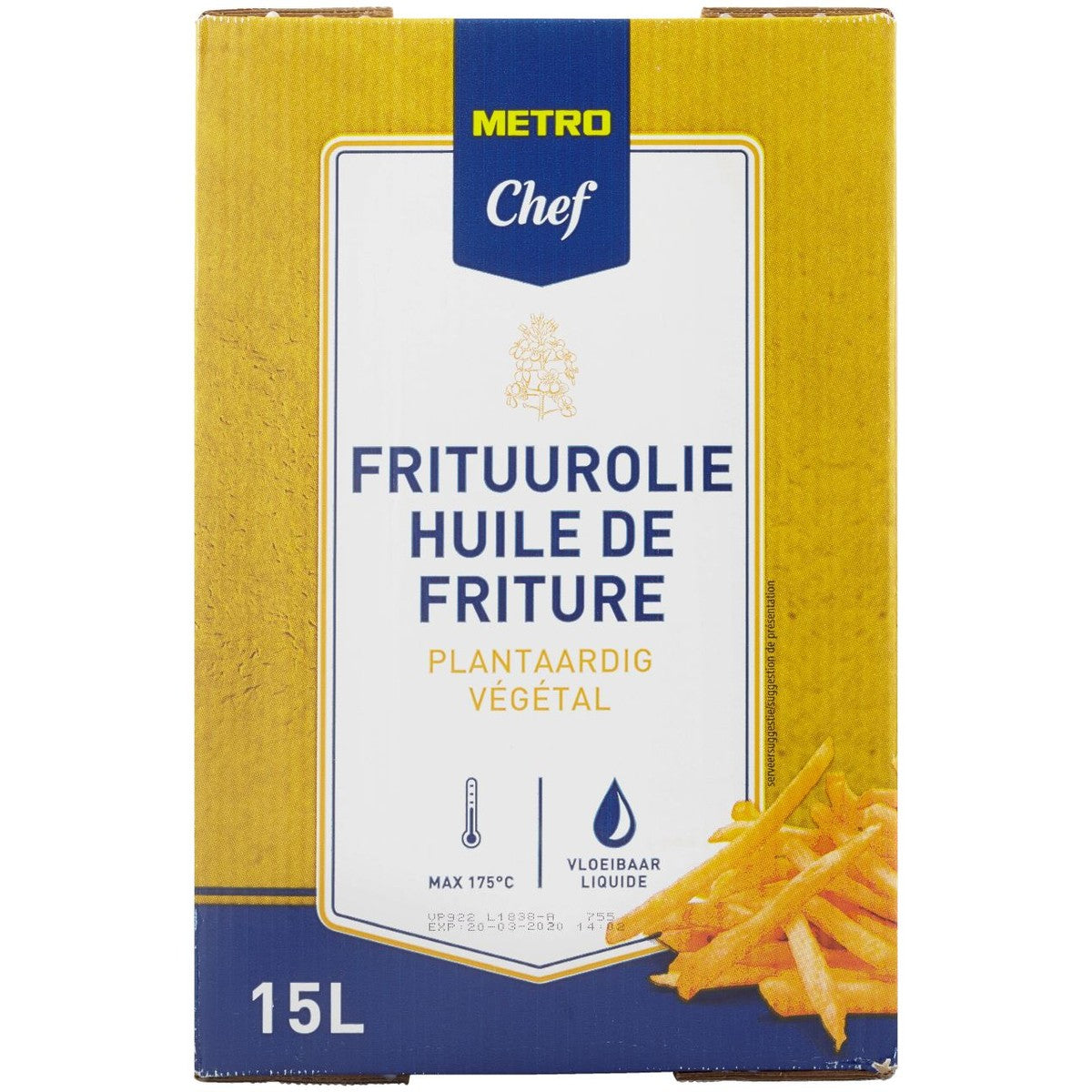 Frying oil 15 l