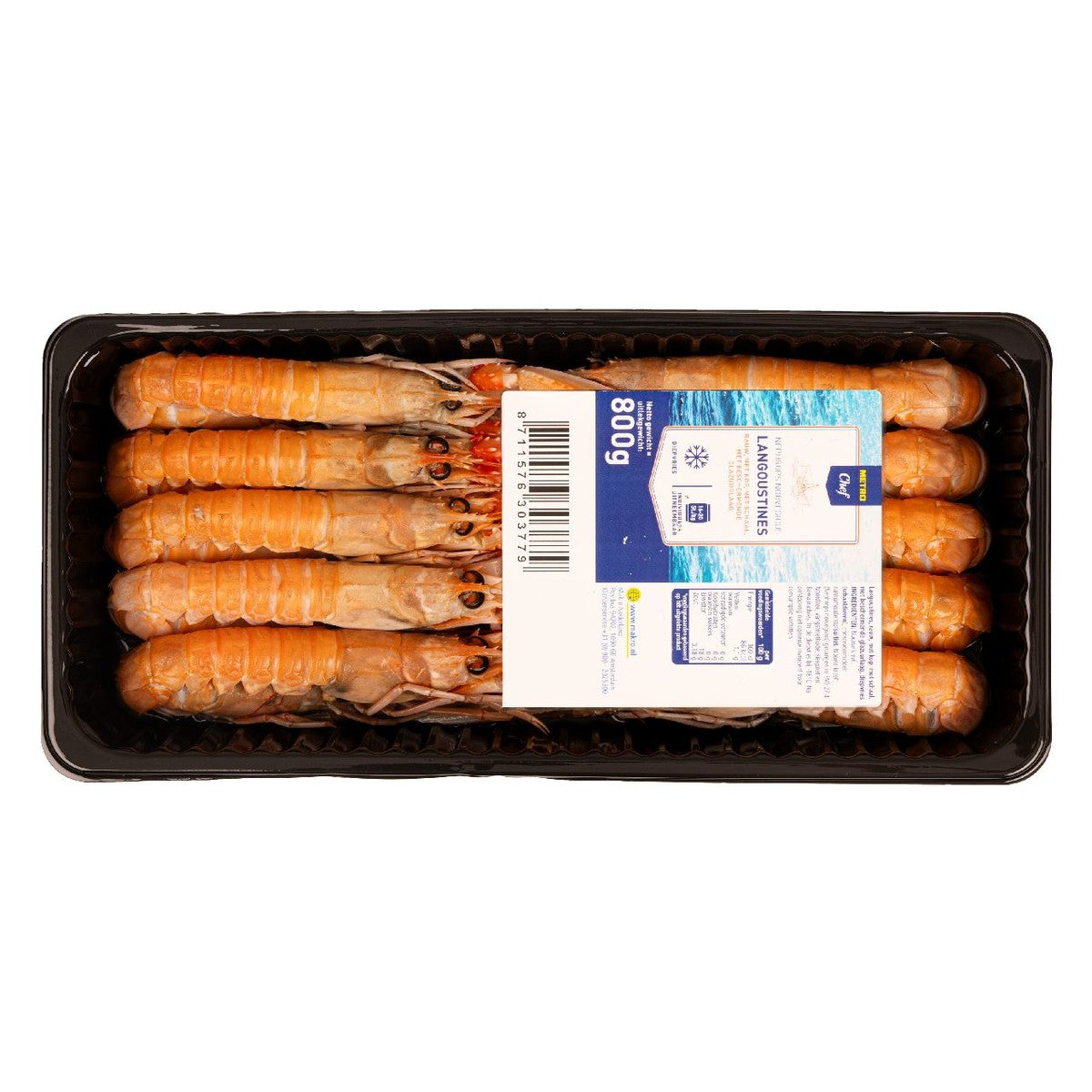 Langoustines 16/20 800 g