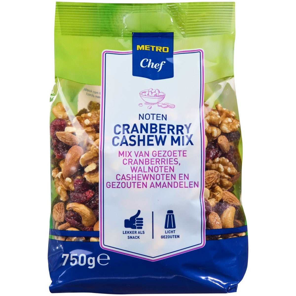 Cranberry Cashew nuts 750 g