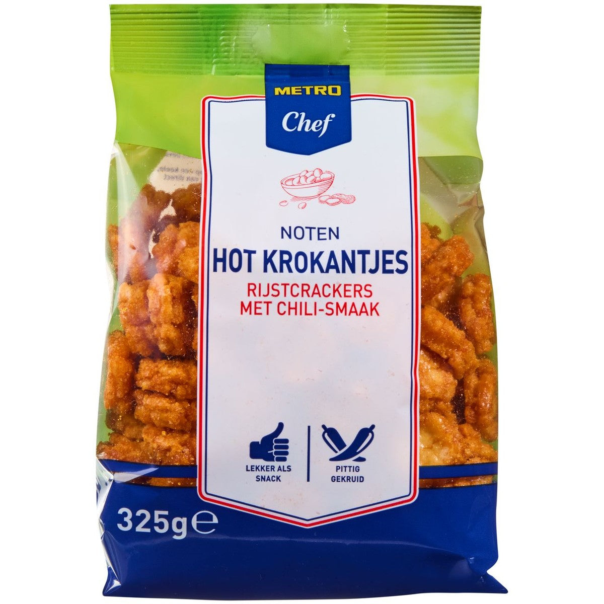 Rice crackers Hot 325 g