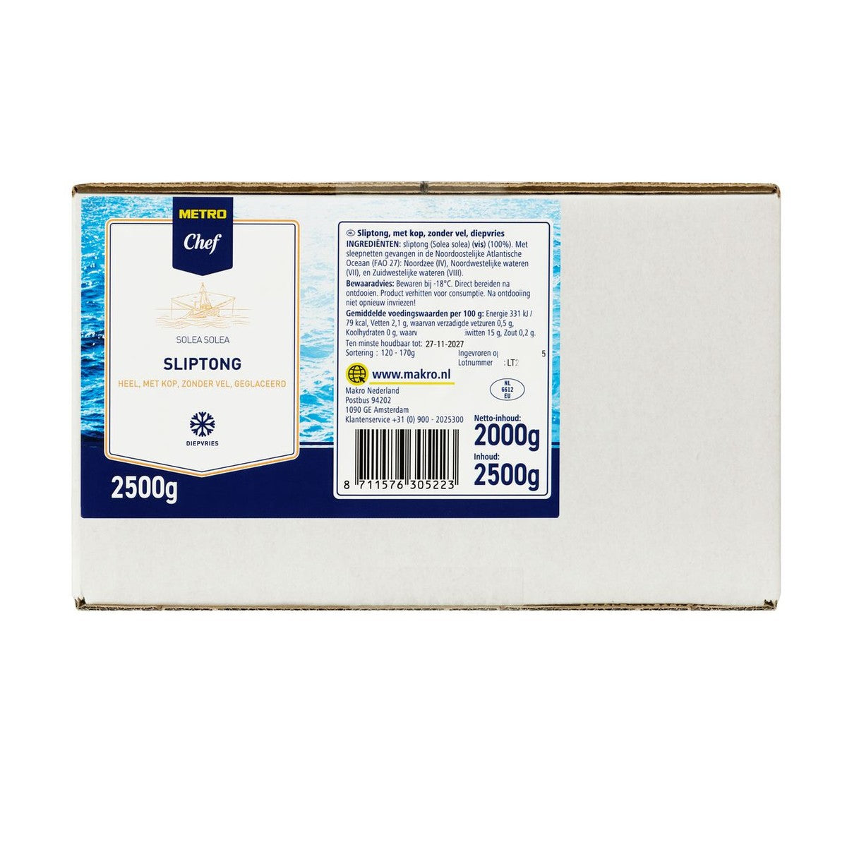 Nz Slip Tongue Without Skin 2.5 kg