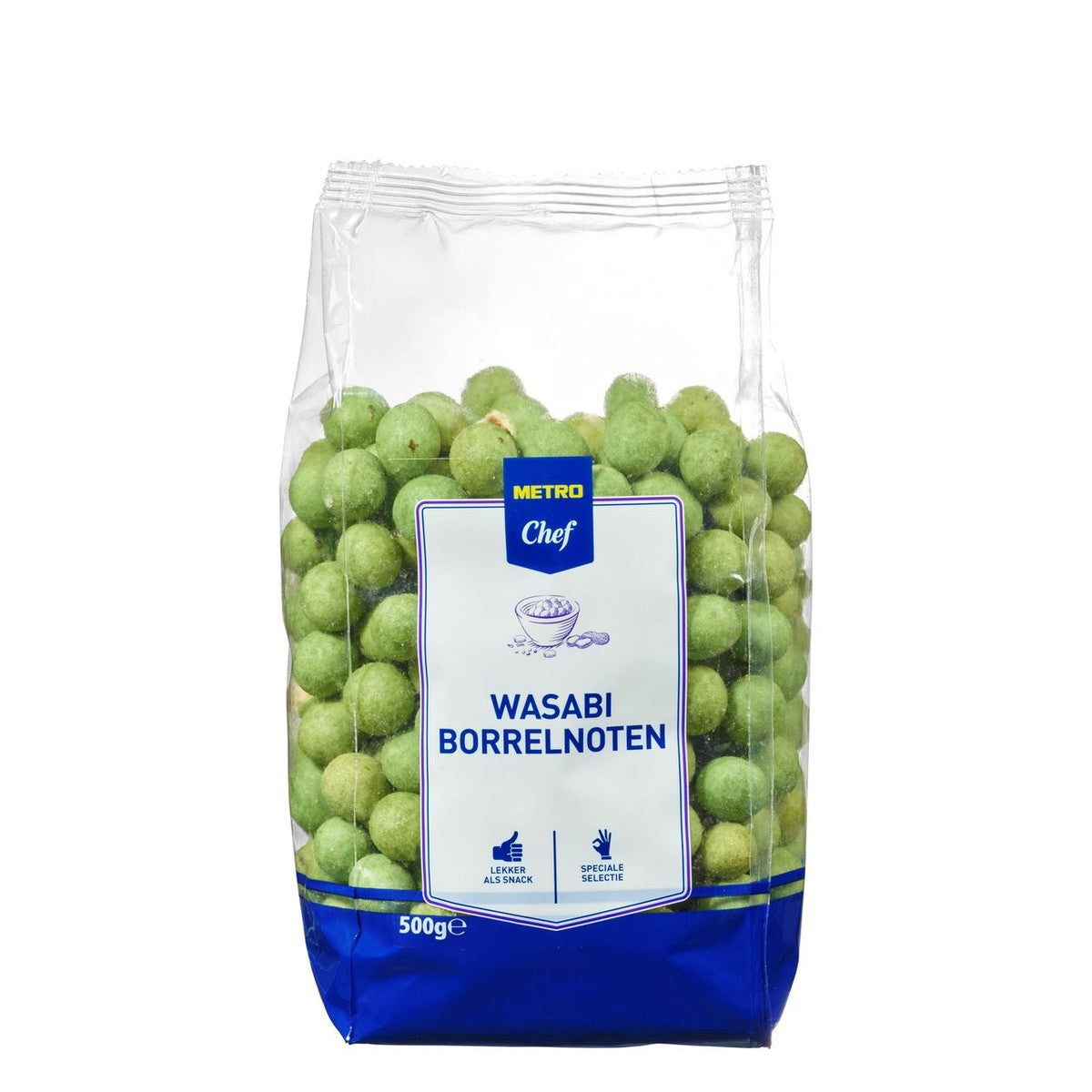 Wasabi Borrelnoten 500 g