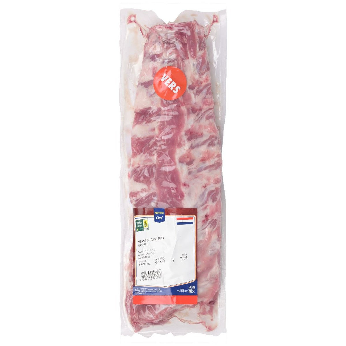 Pig Sparerib P/St Vw Better life 1 star