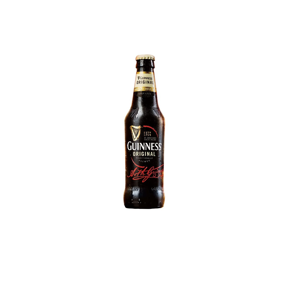 GUINNESS Original bottle 5% 8 x 33 cl