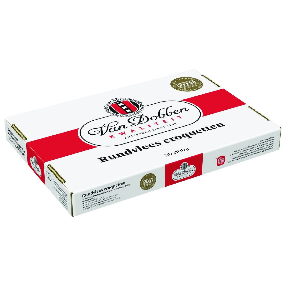 Van Dobben Beef Croquet 20x100g