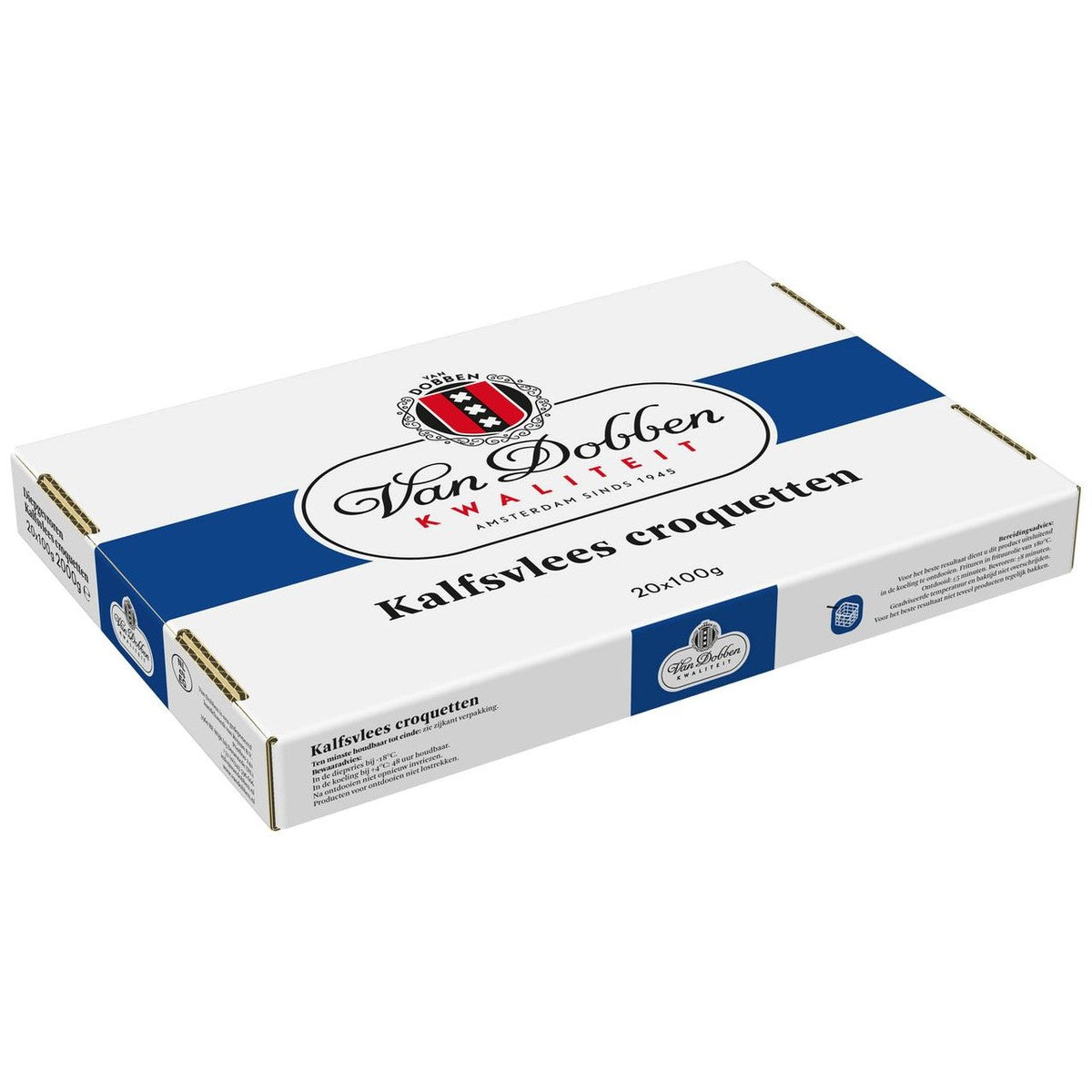 Van Dobben Veal Croquet 20x100g
