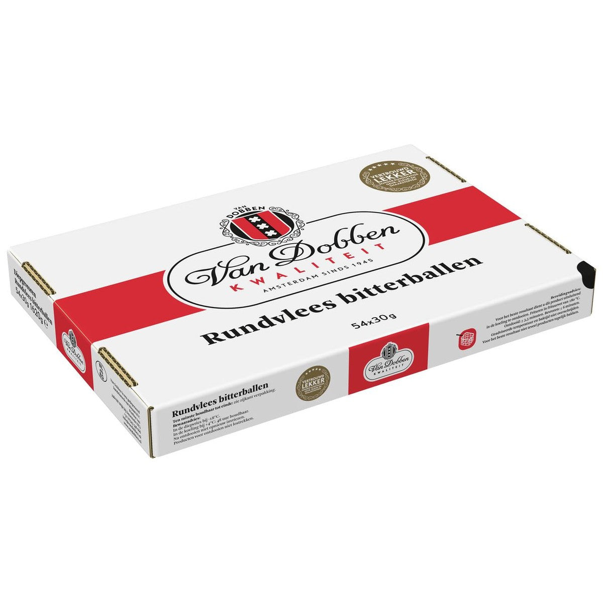 Van Dobben Beef bitterballs 54 x 30 g