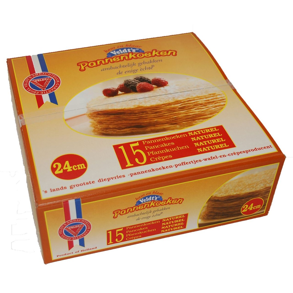 Veldt Pancake natural 24 cm 15 x 185 grams