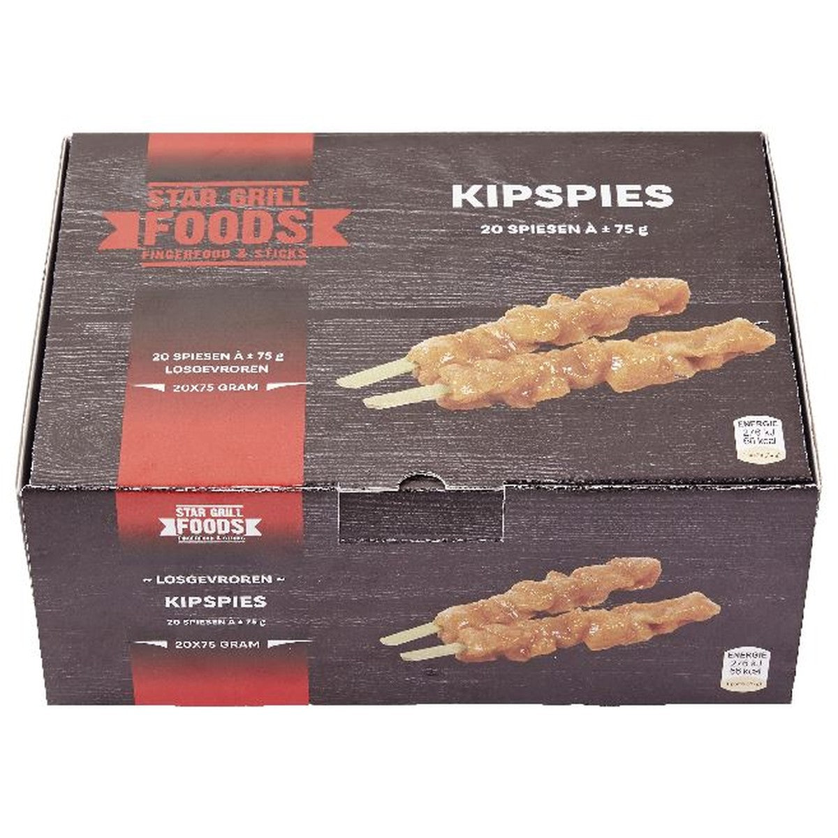 Star Grill Foods Chicken skewer 20 x 75 g