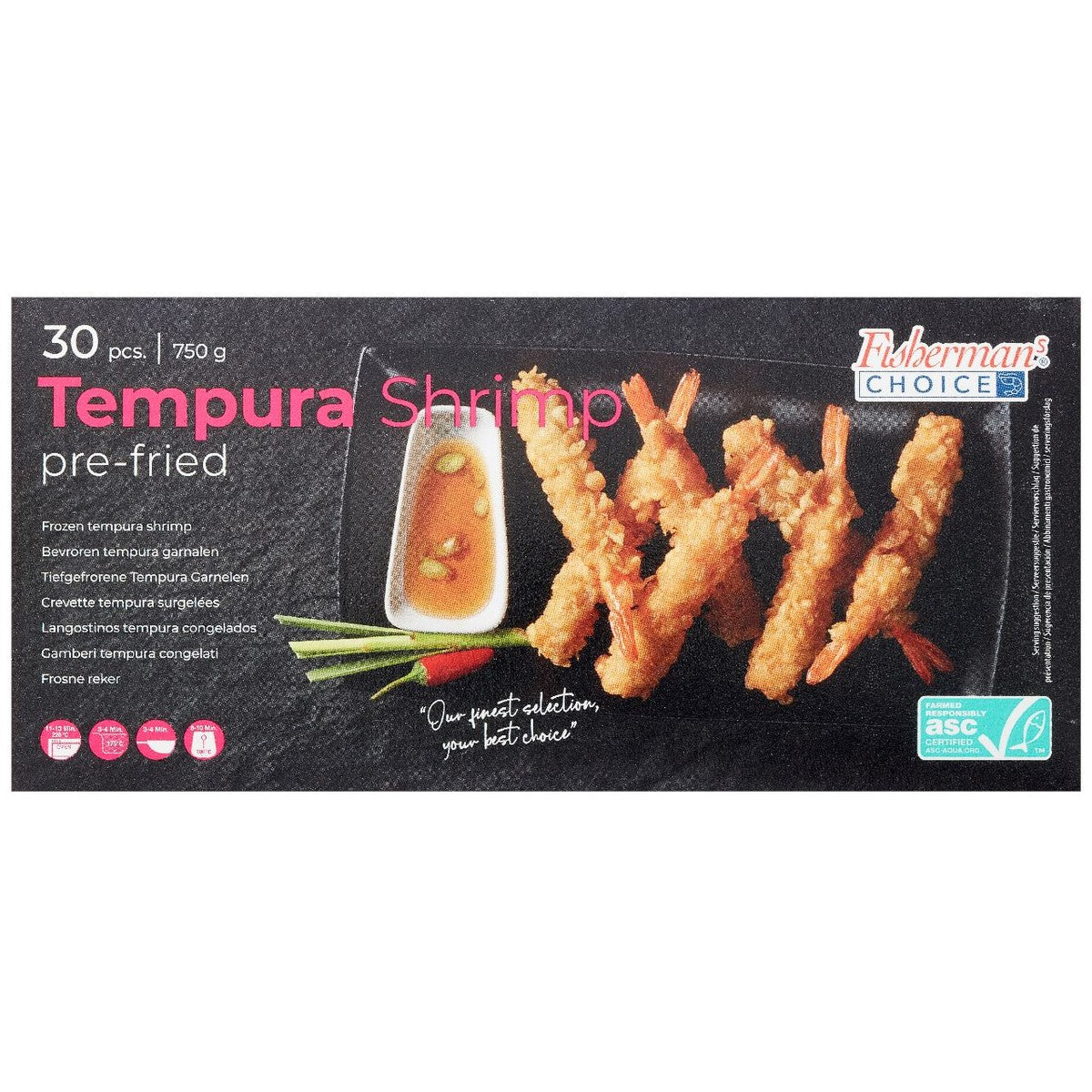 Fisherman's Choice ASC Tempura shrimp 750 g