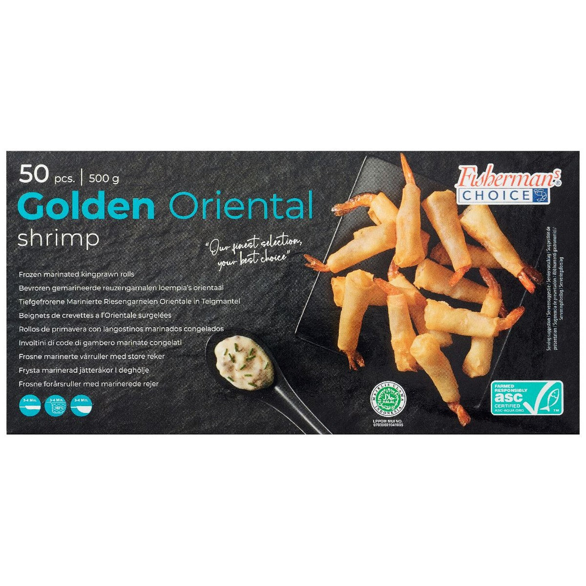 Fisherman's Choice ASC Golden oriental shrimp 500 g