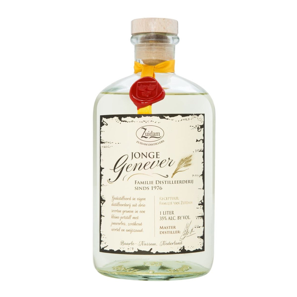 Zuidam Jonge Graanjenever 35% bottle 1 l