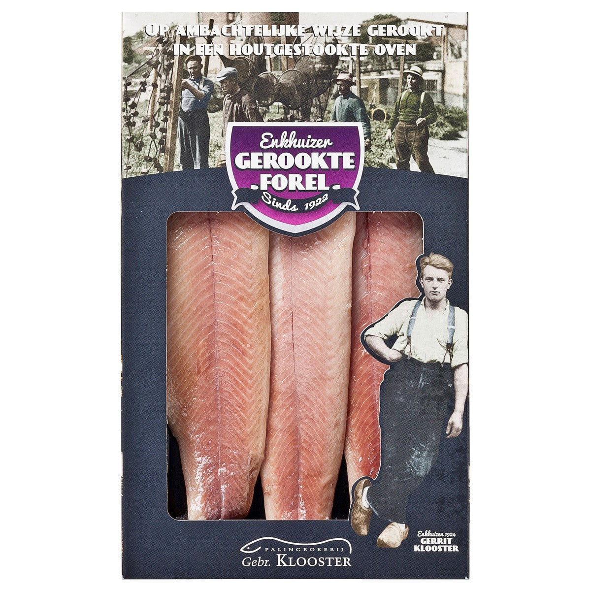 Klooster ASC Smoked Trout Fillet 200 g