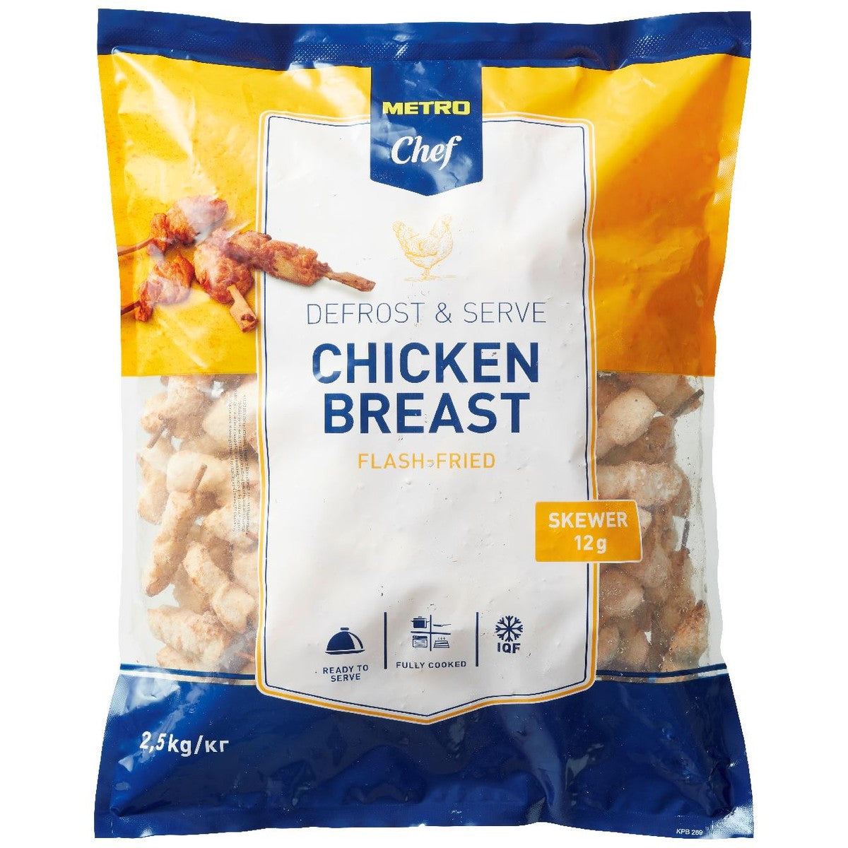 Chicken skewer 12 g 2.5 kg