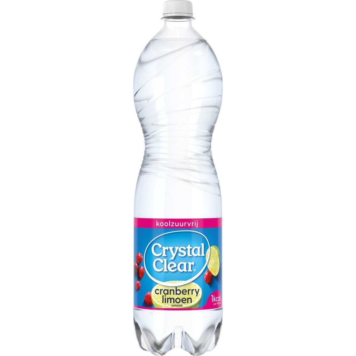 Crystal Clear Cranberry Lime Carbon-free PET 1.5 l