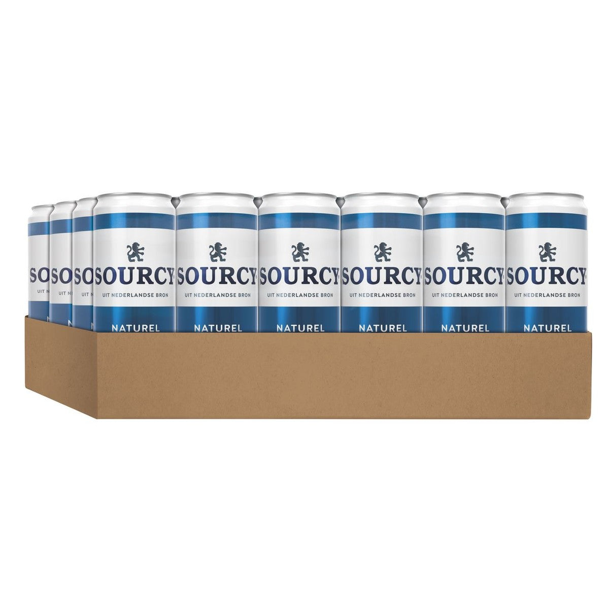Sourcy Blue can 24 x 33 cl