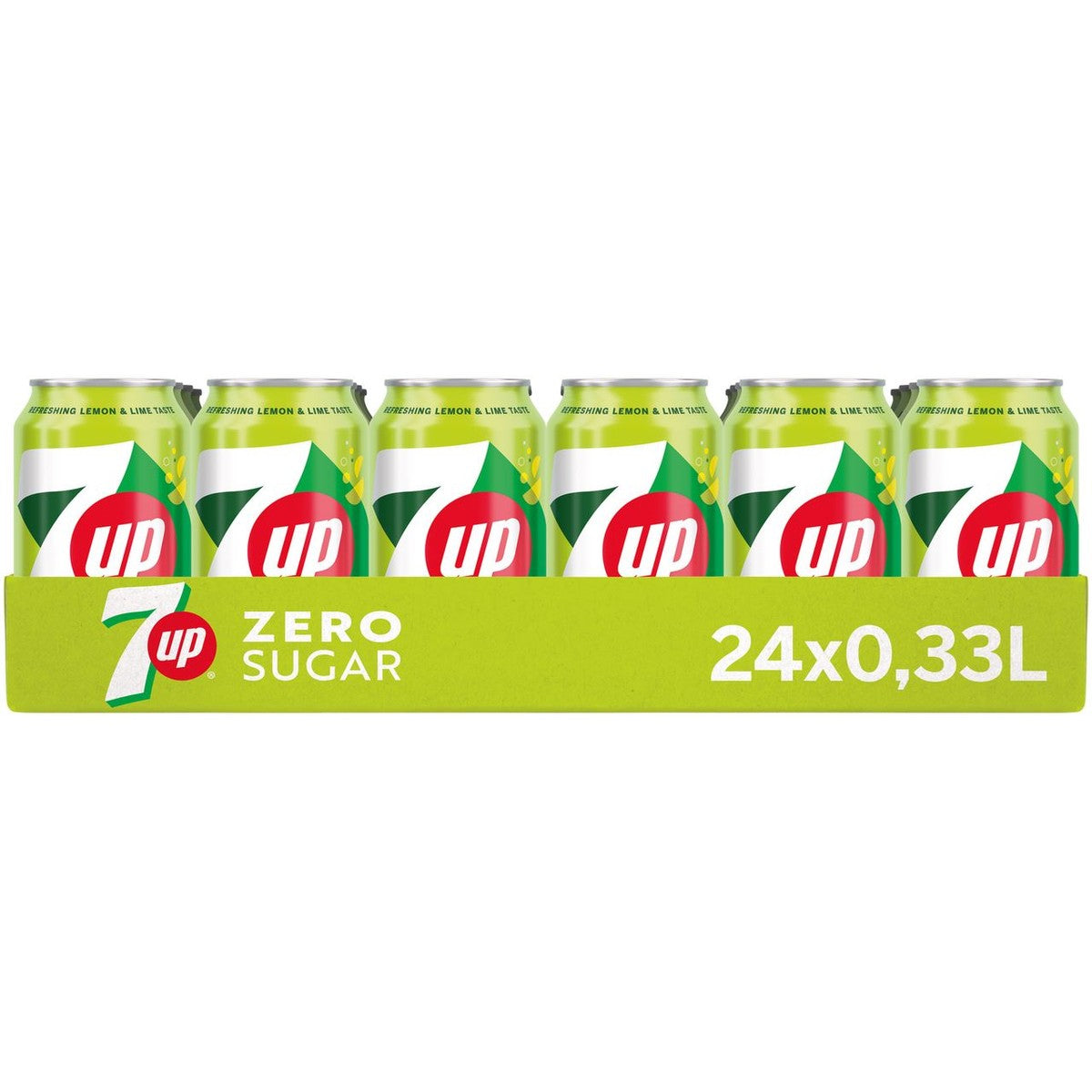 7Up Zero Sugar can 24 x 33 cl