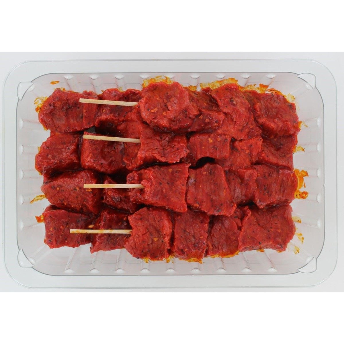 Beef Skewer Piri 8 pieces fresh weight approximately 800 g