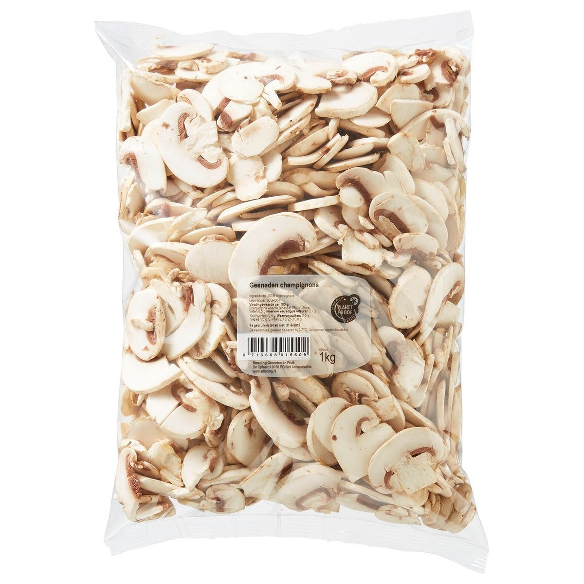 Mushrooms medium cut 1 kg