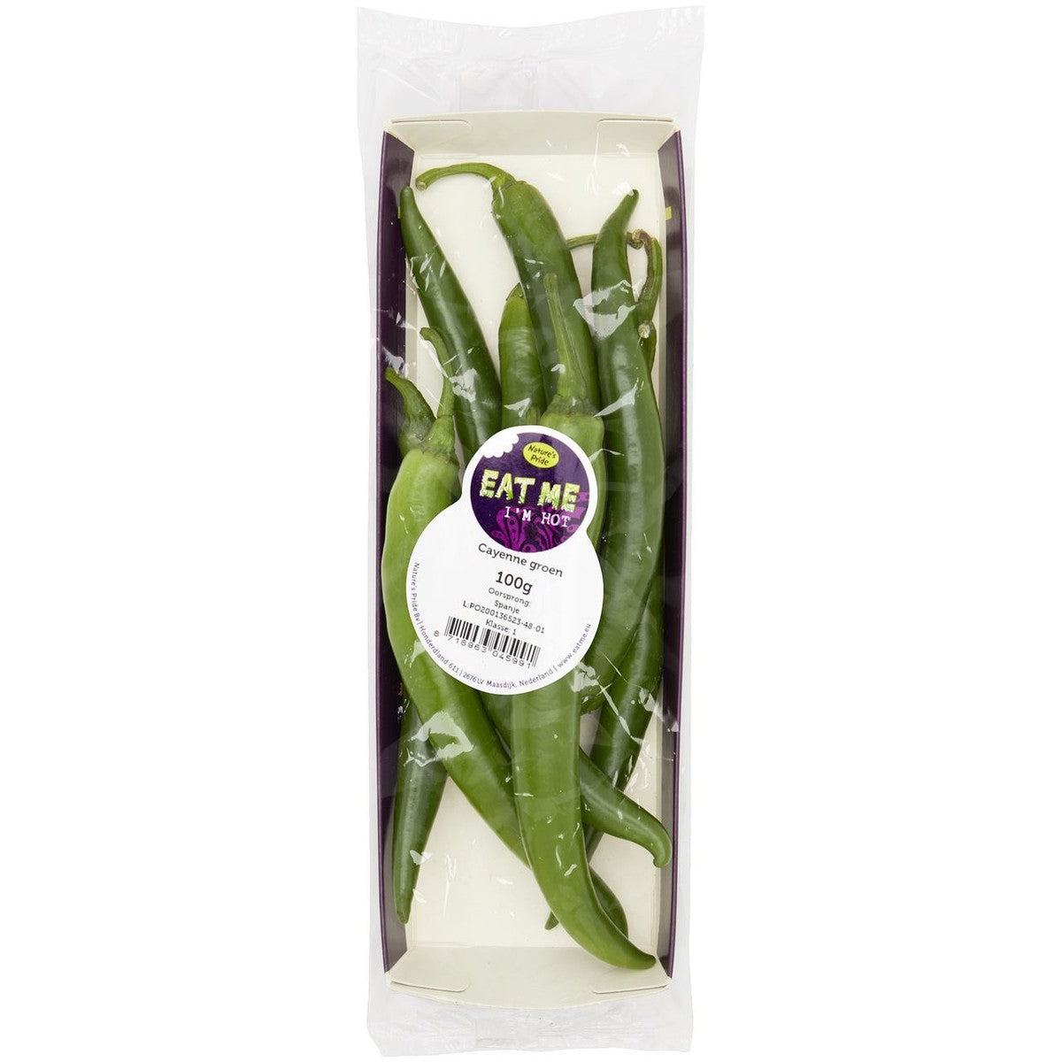 Eat Me Peppers green 150 grams
